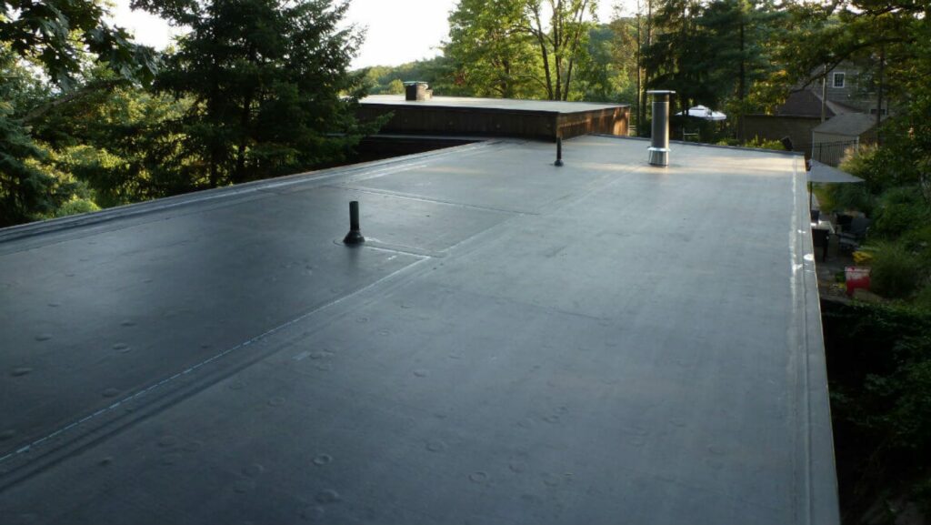 EPDM commercial roof system